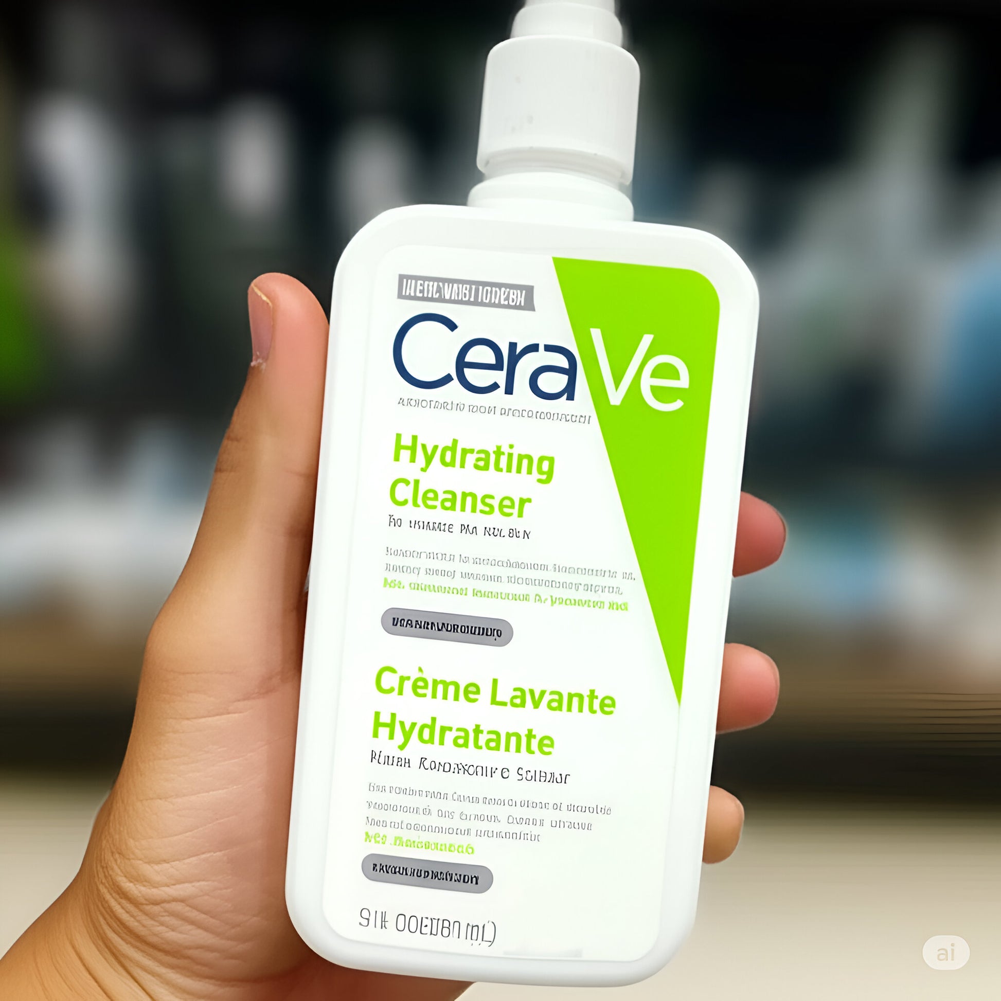 CeraVe hydrating cleanser
