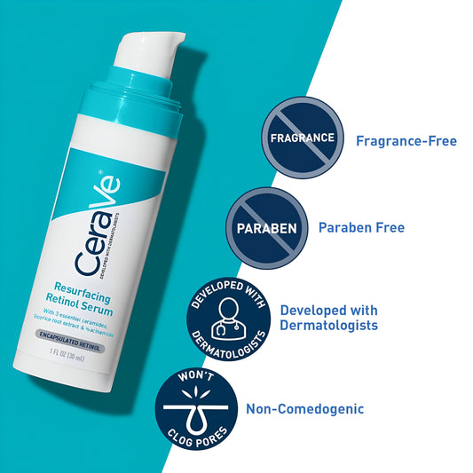 CeraVe resurfacing retinol serum 