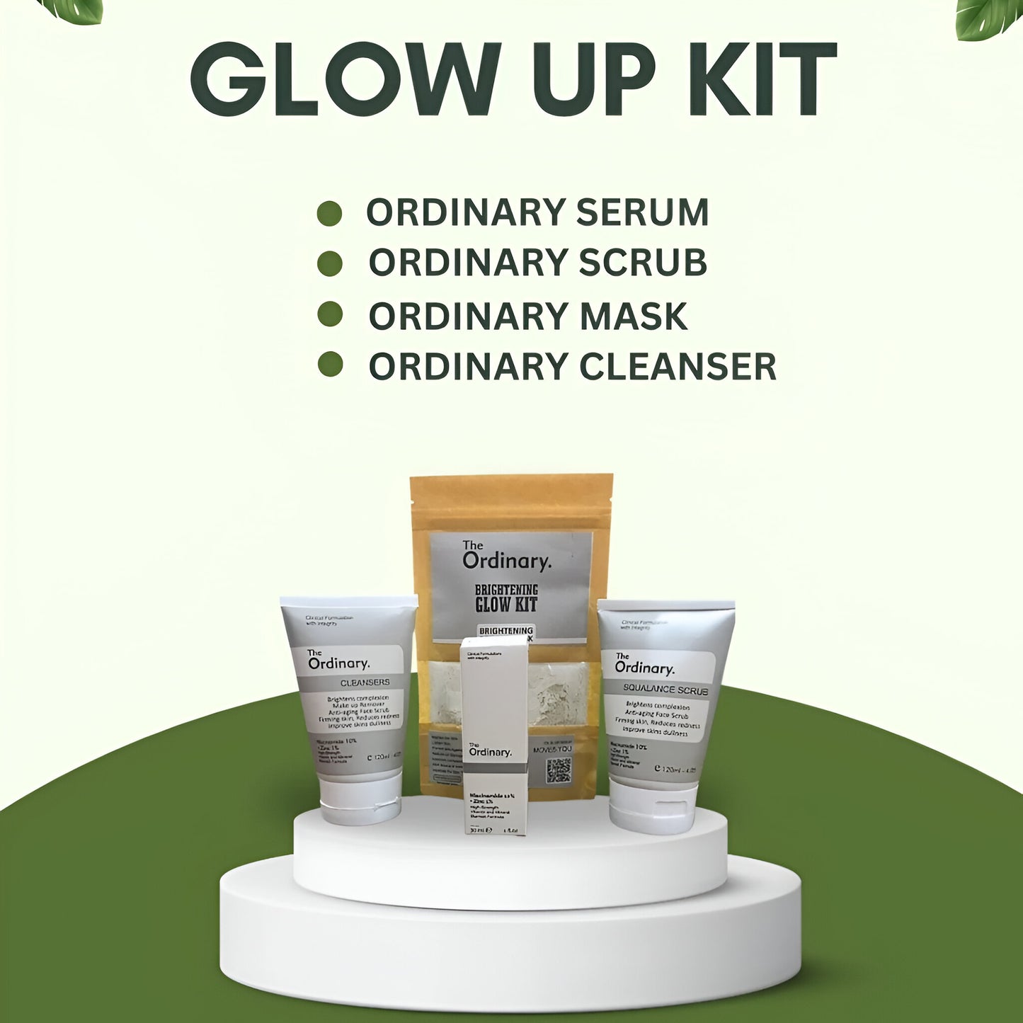 The Ordinary Face & Hand Brightening Glow Kit