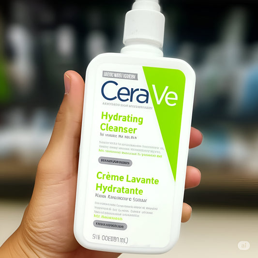 CeraVe Renewing SA Cleanser And Hydrating Cleanser