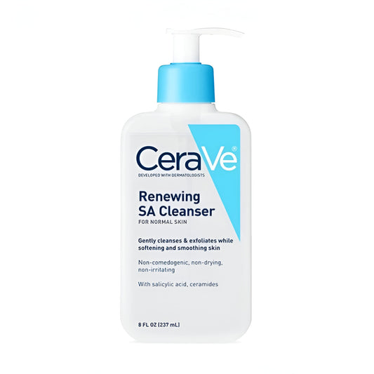 CeraVe Renewing SA Cleanser And Hydrating Cleanser
